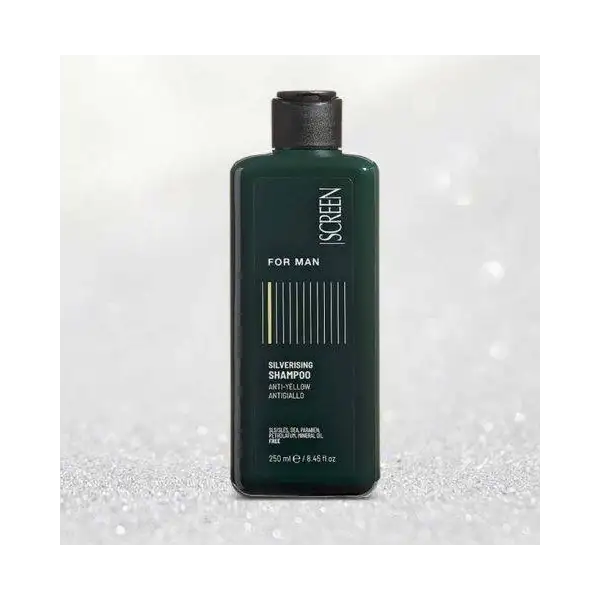 SCREEN For Man Silverising Shampoo - Szampon antyżółty 250ml