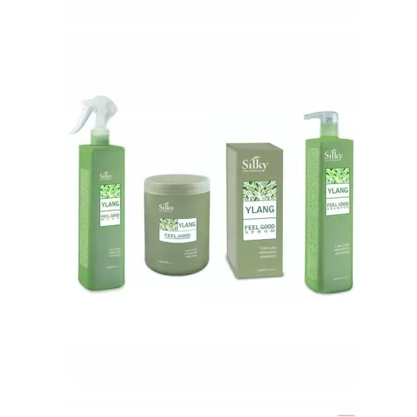 DUŻY ZESTAW Silky YLANG FEEL GOOD DO ODBUDOWY ŁODYGI WŁOSA