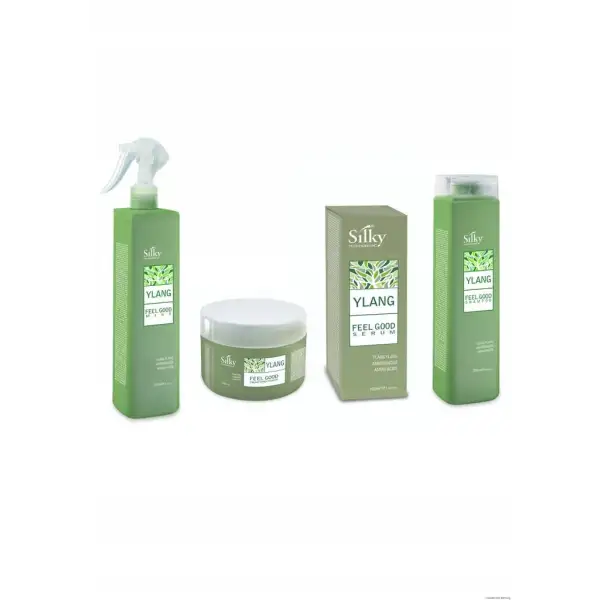 MAŁY ZESTAW Silky YLANG FEEL GOOD DO ODBUDOWY ŁODYGI WŁOSA