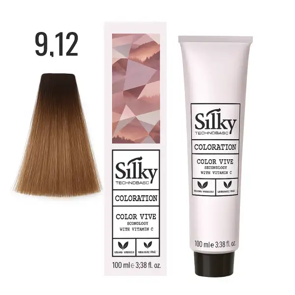SILKY TECHNO FARBA DO WŁOSÓW 100ML - PERŁOWY BLOND