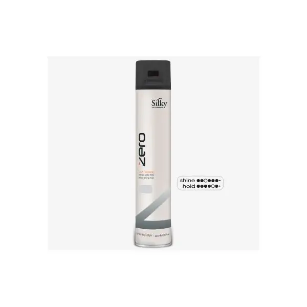 SILKY MEGA HOLD - Mocny lakier 500 ml